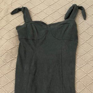 Grey Free People Bodycon Dress